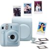 Aparat FUJIFILM Instax Mini 12 Niebieski + Pokrowiec + Ramki na zdjęcia