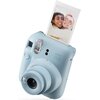 Aparat FUJIFILM Instax Mini 12 Niebieski + Pokrowiec + Ramki na zdjęcia Wbudowana lampa Tak