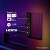 Telewizor PHILIPS 75PUS9010 75" QLED 4K 144Hz VRR Titan OS Ambilight x3 Dolby Atmos Dolby Vision HDMI 2.1 Format HD UHD/4K