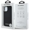 Etui KARL LAGERFELD FW Metal Plate MagSafe do Apple iPhone 15 Czarny Marka telefonu Apple