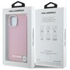Etui KARL LAGERFELD FW Metal Plate MagSafe do Apple iPhone 15 Różowy Marka telefonu Apple