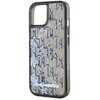 Etui KARL LAGERFELD Liquide Glitter Monogram Gradient do Apple iPhone 15 Czarny Typ Etui nakładka