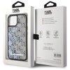 Etui KARL LAGERFELD Liquide Glitter Monogram Gradient do Apple iPhone 15 Czarny Marka telefonu Apple