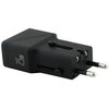 Ładowarka podróżna TUMI Travel Adapter Czarny + Kabel USB-C Typ Wtyczkowe