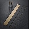 Odpływ liniowy REA Neox Pro G2703 Złoty szczotkowany 80 cm Przepływ [l/min] 27
