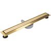 Odpływ liniowy REA Neox Pro G2701 Złoty szczotkowany 60 cm