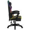 Fotel HUZARO Force 3.7 RGB Czarny Regulowane oparcie Tak