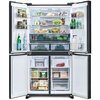 Lodówka SHARP SJ-MP780D-SL Side by Side  No Frost 183cm 4D Icon Plasmacluster Ciemny inox Pojemność [l] 366 chłodziarka + 206 zamrażarka