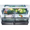 Lodówka SHARP SJ-MP780D-BS Side by Side No Frost 183cm 4D Icon Plasmacluster Srebrna Roczne zużycie prądu 320 kWh = 368 zł