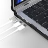 Etui na laptopa TECH-PROTECT SmartShell Pro do Apple MacBook Air 13 2023/2025 Czarny Funkcje dodatkowe Stópki