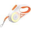 Smycz ROJECO RSSQYSFG3M-06 (3 m - 15 kg) Pomarańczowy
