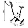 Rower mechaniczny SPOKEY OneGo Czarno-biały Klasa urządzenia HC - użytek domowy, minimalna dokładność pomiaru
