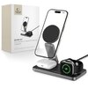 Ładowarka indukcyjna TECH-PROTECT QI15W-A47 3w1 MagSafe Czarny