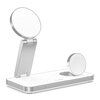Ładowarka indukcyjna TECH-PROTECT QI15W-A47 3w1 MagSafe Biały Moc [W] 15