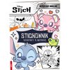 Książka z zadaniami Disney Stitch Stichownik Zabawy z mangą (miękka okładka)