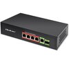 Switch QOLTEC 52296 Fast Ethernet 6 portów Funkcja PoE Architektura sieci Fast Ethernet