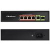 Switch QOLTEC 52296 Fast Ethernet 6 portów Funkcja PoE Zarządzanie Nie
