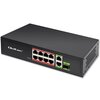 Switch QOLTEC 52296 Fast Ethernet 11 portów Funkcja PoE Architektura sieci Fast Ethernet