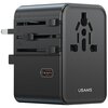 Adapter podróżny USAMS Travel Adapter CC310 Czarny