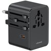Adapter podróżny USAMS Travel Adapter CC310 Czarny Rodzaj produktu Adapter