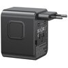 Adapter podróżny USAMS Travel Adapter CC308 Czarny Rodzaj produktu Adapter