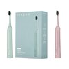 Szczoteczka soniczna SEYSSO Basic Color Aqua Grey + Szczoteczka soniczna SEYSSO Basic Color Misty Rose