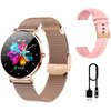 Smartwatch MANTA Alexa Złoty + pasek Szerokość koperty [mm] 43