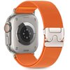 Pasek TECH-PROTECT Nylon Clasp do Apple Watch 6/7/8/9/SE/Ultra (44/45/46/49mm) Pomarańczowy