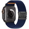 Pasek TECH-PROTECT Nylon Clasp do Apple Watch 6/7/8/9/SE/Ultra (44/45/46/49mm) Granatowy