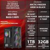 Komputer MAD DOG DIAXID605-A15WR32WP R5-7500F 32GB RAM 1TB SSD GeForce RTX4070 Super DLSS 3 Wi-Fi Windows 11 Professional Procesor AMD Ryzen 5 7500F