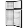 Lodówka LIN LI-BCD-158 130.5cm Czarna Pojemność [l] 110 chłodziarka + 48 zamrażarka