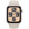 Apple Watch SE 2gen GPS 40mm koperta z aluminium (księżycowa poświata) + pasek sportowy rozmiar S/M (księżycowa poświata) Kształt Prostokątny