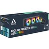 Chłodzenie wodne ARCTIC Liquid Freezer III Pro 360 ARGB Czarny Kompatybilność z procesorami AMD AM4