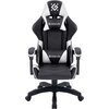Fotel DEFENDER Companion Czarno-biały