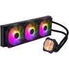 Chłodzenie wodne COOLER MASTER MasterLiquid 360L Core ARGB Dodatkowe informacje Automatyczna regulacja prędkości wentylatorów