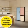 Lodówka SAMSUNG BESPOKE AI RR39C76C322 EF No Frost 186cm Czarna Liczba półek na butelki 1