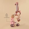 Rowerek biegowy KINDERKRAFT Cutie Flash Różowy Waga [kg] 2.1