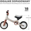 Rowerek biegowy KINDERKRAFT Tove Beżowy Przeznaczony Dla dziewczynki