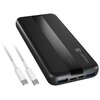 Powerbank NATEC Trevi Slim Q V2 10000 mAh 20W Czarny