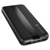 Powerbank NATEC Trevi Slim Q V2 10000 mAh 20W Czarny Prąd wyjściowy [A] 3