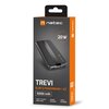 Powerbank NATEC Trevi Slim Q V2 10000 mAh 20W Czarny Typ kabla Kabel USB-C - USB-C