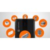 Powerbank NATEC Trevi Slim Q V2 10000 mAh 20W Czarny Liczba portów wyjściowych [szt] 3