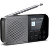 Radio SHARP DR-P520 Cyfrowe Przenośne Szary Zakresy fal radiowych DAB