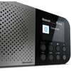 Radio SHARP DR-P520 Cyfrowe Przenośne Szary Zasilanie Akumulatorowe
