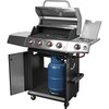 Grill gazowy BROWIN dragON BBQ G101 331200 11.7 kW 60 x 36.5 cm Liczba palników 4 + 1