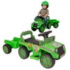 Traktor dla dziecka EVO Jurassic z Przyczepką Zielony Maksymalna prędkość [km/h] 3
