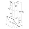 Okap BEKO BHCA62322BBH Czarny 58dB klasa D Szerokość [cm] 59.5