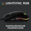 Mysz LOGITECH G102 Lightsync Czarny Interfejs USB