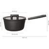 Rondel FISKARS Hard Face 21 cm Przeznaczenie Kuchnie ceramiczne