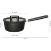 Rondel FISKARS Hard Face 18 cm Przeznaczenie Kuchnie indukcyjne